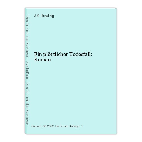 Ein plötzlicher todesfall - ein,